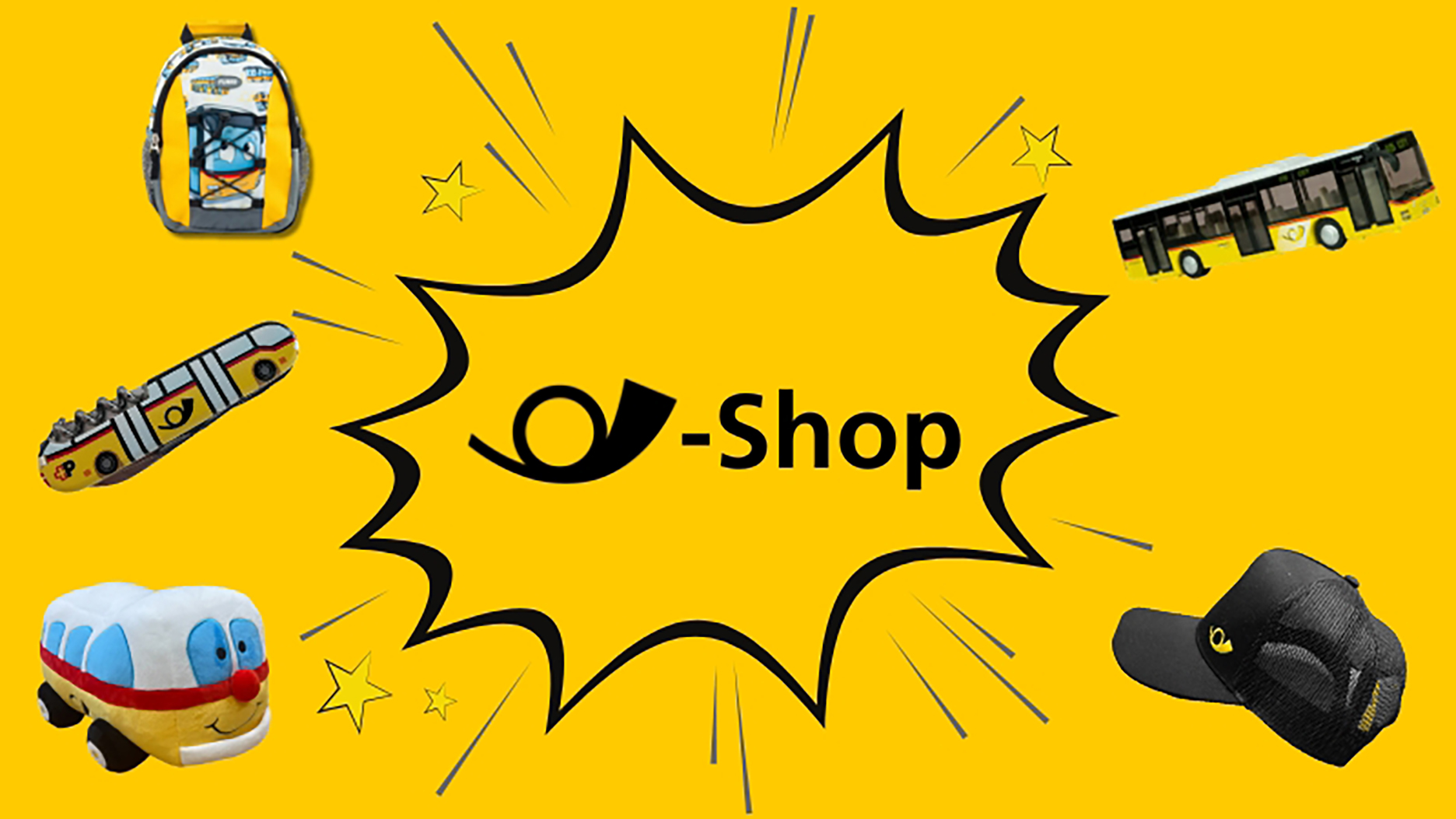 Geschenkideen von PostAuto.