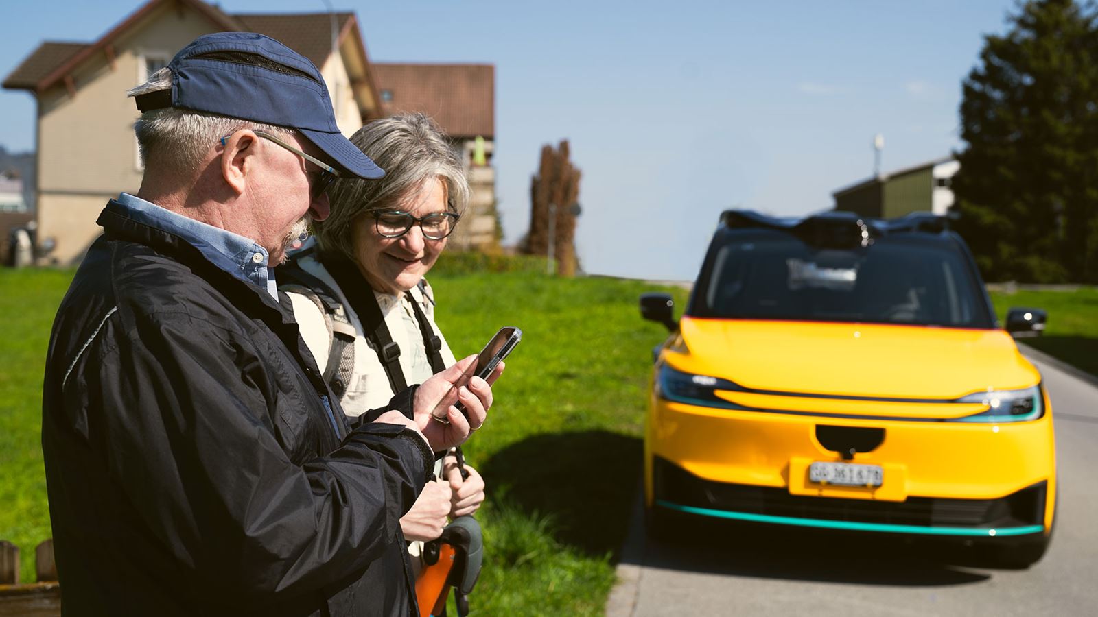 AmiGo testing at the roadside