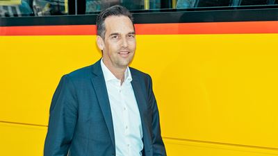Roger Walser, Head of Market and Customers East at PostBus.
